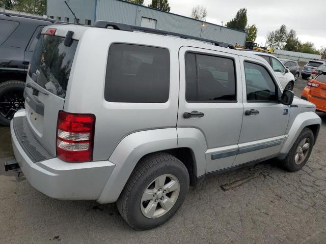 1J4PN2GK1AW101947 - 2010 JEEP LIBERTY SPORT SILVER photo 3