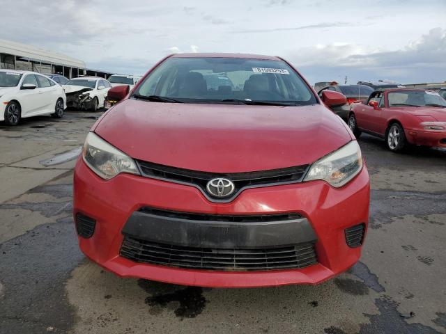 5YFBURHE6FP236751 - 2015 TOYOTA COROLLA L RED photo 5