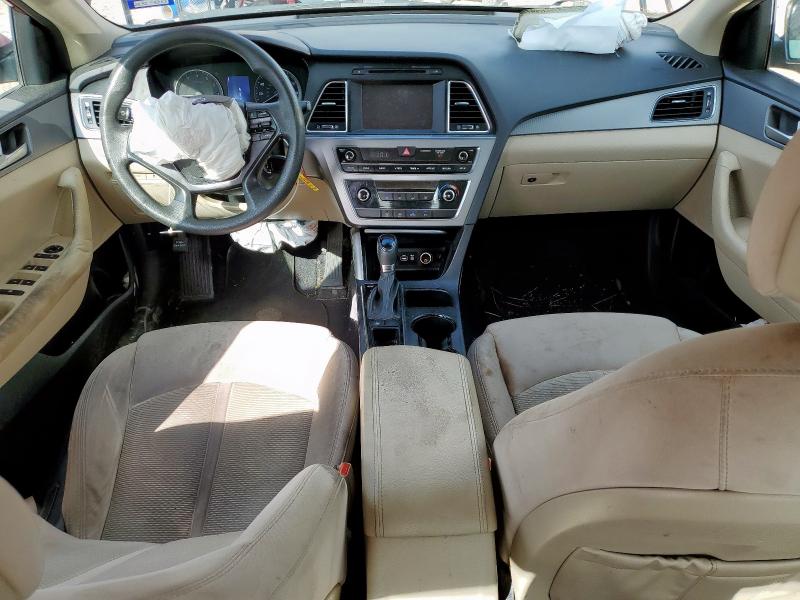 5NPE24AF7GH314543 - 2016 HYUNDAI SONATA SE RED photo 8