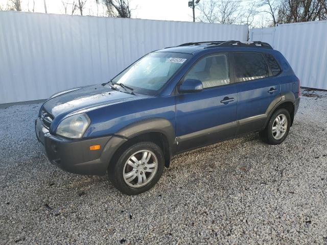 KM8JN12D36U265889 - 2006 HYUNDAI TUCSON GLS BLUE photo 1