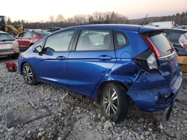 3HGGK5H87KM739058 - 2019 HONDA FIT EX BLUE photo 2