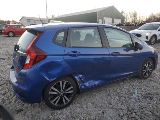 3HGGK5H87KM739058 - 2019 HONDA FIT EX BLUE photo 3