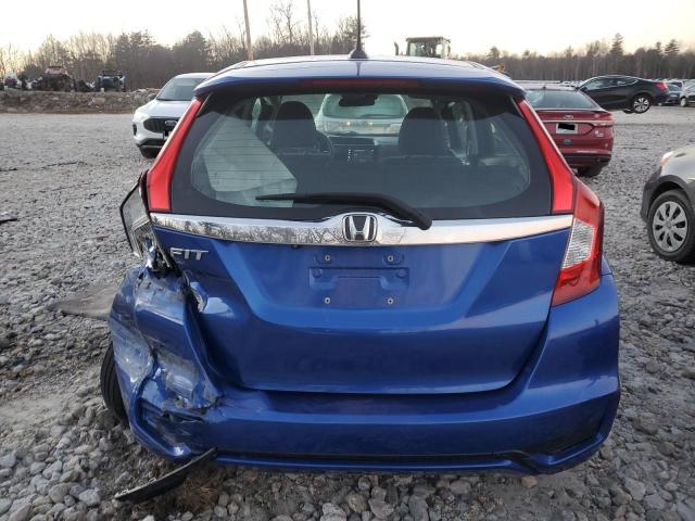 3HGGK5H87KM739058 - 2019 HONDA FIT EX BLUE photo 6