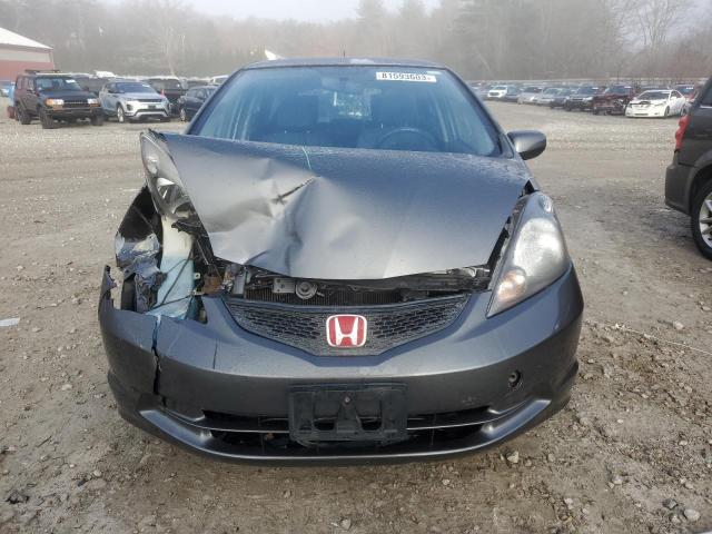 JHMGE8H38CS001479 - 2012 HONDA FIT GRAY photo 5