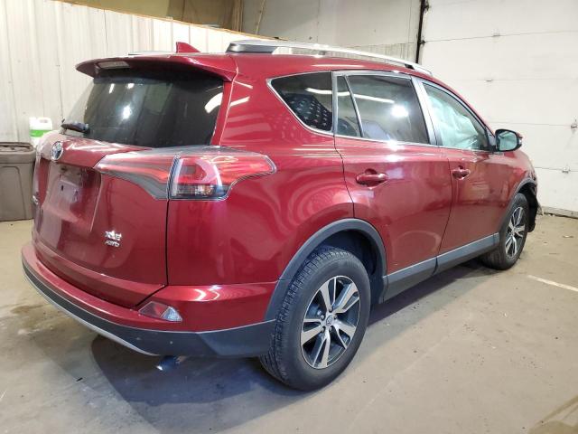 2T3RFREV6JW808185 - 2018 TOYOTA RAV4 ADVENTURE MAROON photo 3