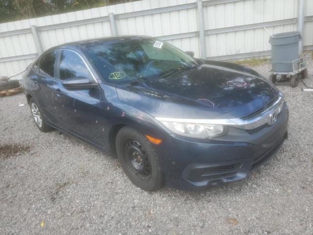 19XFC2F56JE032427 - 2018 HONDA CIVIC LX BLUE photo 4