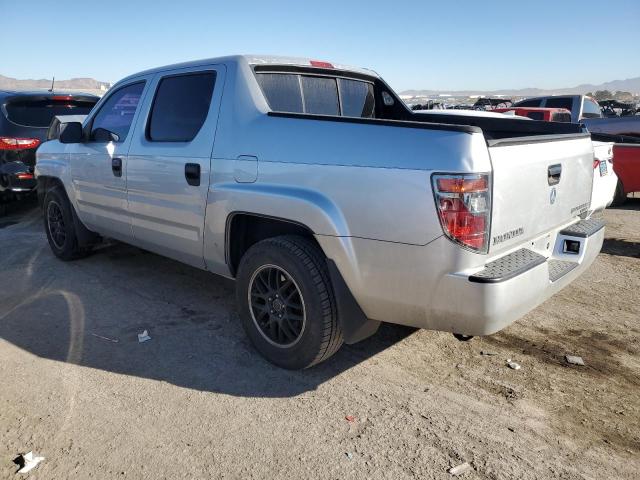 2HJYK16228H501941 - 2008 HONDA RIDGELINE RT SILVER photo 2