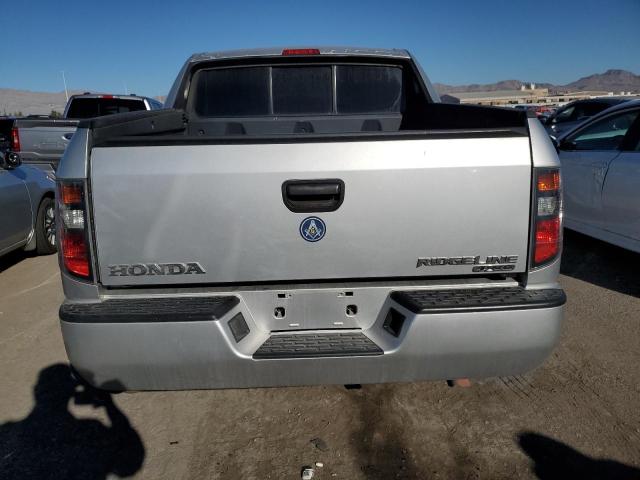 2HJYK16228H501941 - 2008 HONDA RIDGELINE RT SILVER photo 6