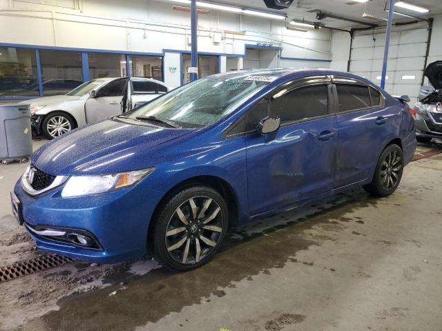 19XFB2F94EE266481 - 2014 HONDA CIVIC EXL ლურჯი ფოტო 1