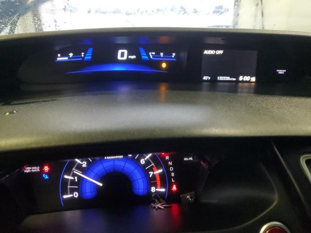 19XFB2F94EE266481 - 2014 HONDA CIVIC EXL ლურჯი ფოტო 9