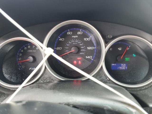 JHMGD37647S026175 - 2007 HONDA FIT S GRAY photo 9