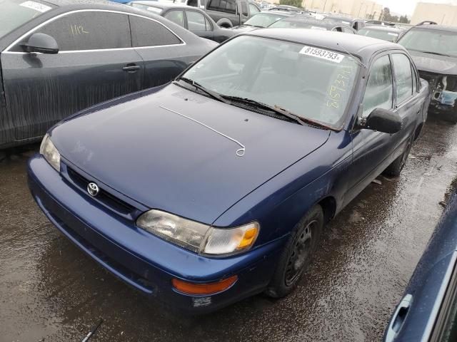 1NXBA02EXVZ619568 - 1997 TOYOTA COROLLA BASE BLUE photo 1