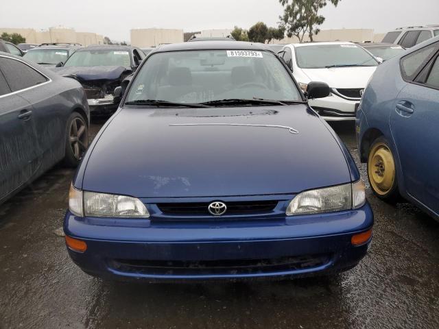 1NXBA02EXVZ619568 - 1997 TOYOTA COROLLA BASE BLUE photo 5