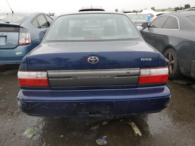 1NXBA02EXVZ619568 - 1997 TOYOTA COROLLA BASE BLUE photo 6