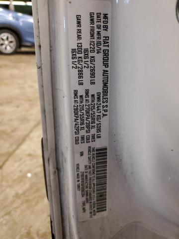 ZFBERFBT6F6196394 - 2015 RAM PROMASTER SLT Білий фото 13