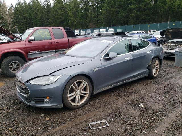 5YJSA1H17EFP45961 - 2014 TESLA MODEL S Boz foto 1
