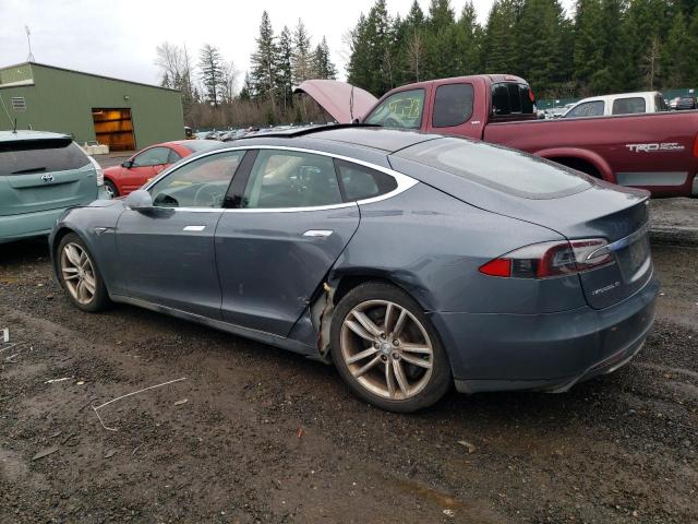 5YJSA1H17EFP45961 - 2014 TESLA MODEL S Boz foto 2