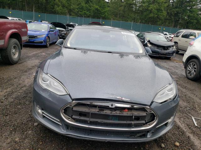 5YJSA1H17EFP45961 - 2014 TESLA MODEL S Boz foto 5