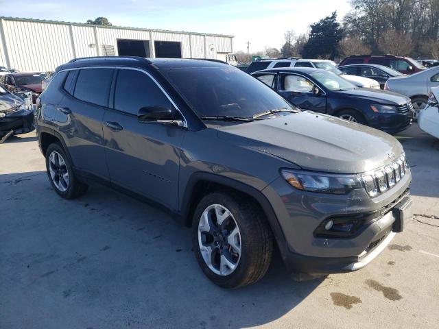 3C4NJDCB2NT117029 - 2022 JEEP COMPASS LIMITED GRAY photo 4