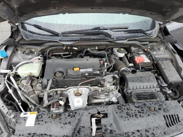 2HGFC2F77JH532670 - 2018 HONDA CIVIC EX Մոխրագույն լուսանկար 11