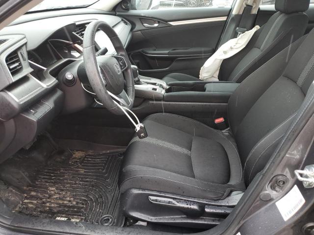 2HGFC2F77JH532670 - 2018 HONDA CIVIC EX Մոխրագույն լուսանկար 7