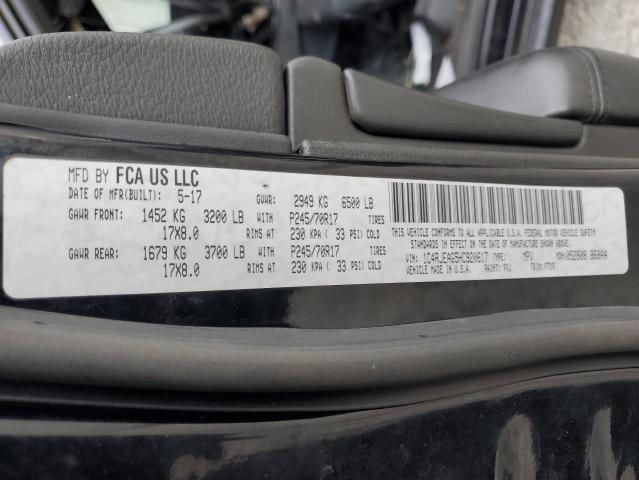 1C4RJEAG5HC920617 - 2017 JEEP GRAND CHEROKEE LAREDO 黑色 照片 13