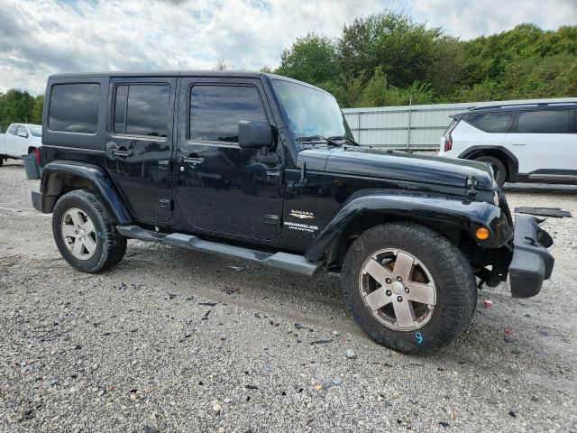 1C4HJWEGXCL223139 - 2012 JEEP WRANGLER UNLIMITED SAHARA BLACK photo 4