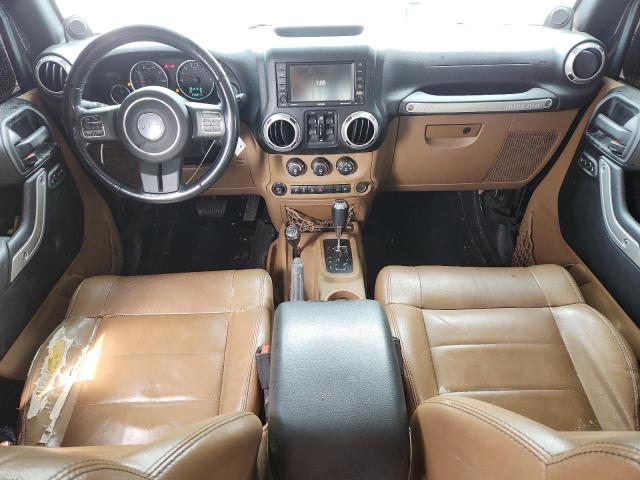 1C4HJWEGXCL223139 - 2012 JEEP WRANGLER UNLIMITED SAHARA BLACK photo 8