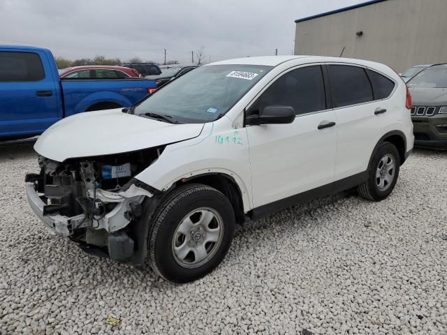 5J6RM3H30GL010042 - 2016 HONDA CR-V LX WHITE photo 1