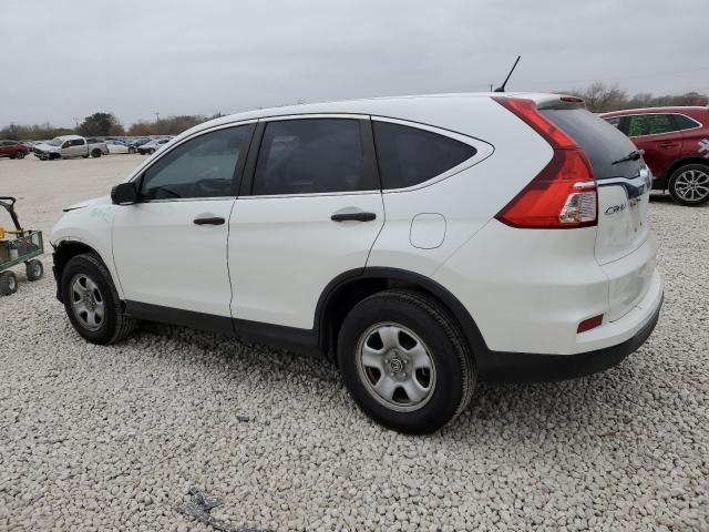 5J6RM3H30GL010042 - 2016 HONDA CR-V LX WHITE photo 2