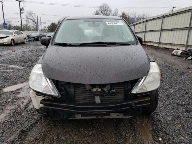 3N1BC1CP3AL378531 - 2010 NISSAN VERSA S BLACK photo 5