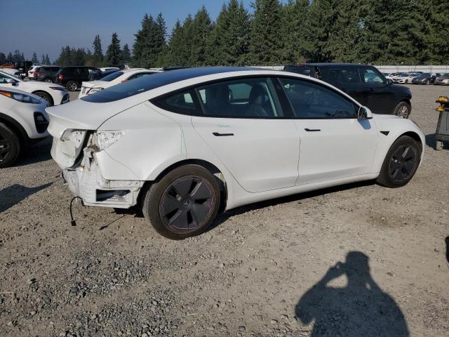 5YJ3E1EAXMF016350 - 2021 TESLA MODEL 3 白色 照片 3