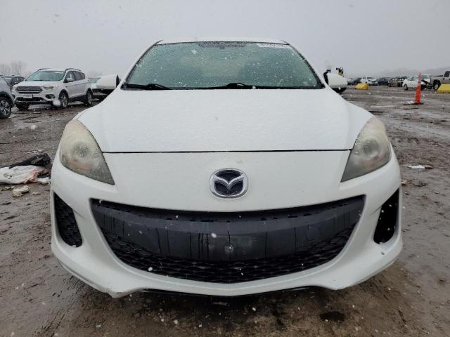 JM1BL1UF1C1593323 - 2012 MAZDA 3 I WHITE photo 5