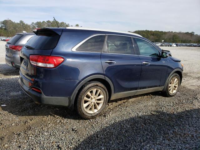 5XYPG4A54HG269796 - 2017 KIA SORENTO LX BLUE photo 3