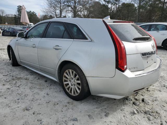 1G6DC8EG3A0122398 - 2010 CADILLAC CTS SILVER photo 2