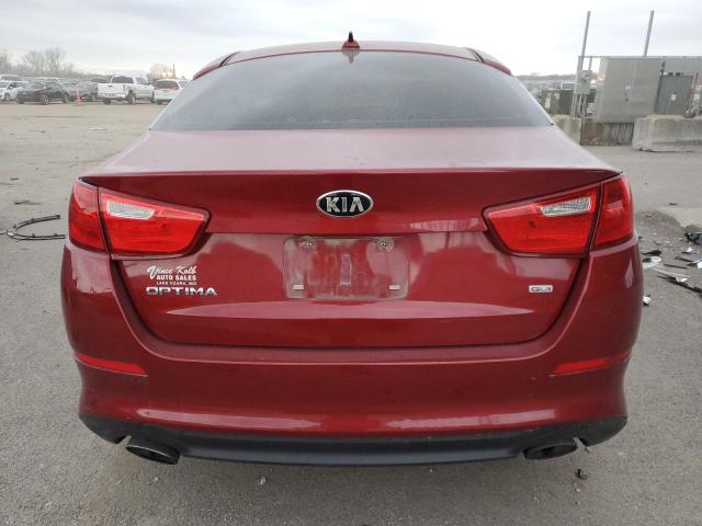 5XXGM4A77FG472015 - 2015 KIA OPTIMA LX RED photo 6