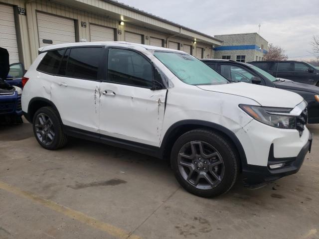 5FNYF8H54PB018173 - 2023 HONDA PASSPORT EXL Blanco foto 4