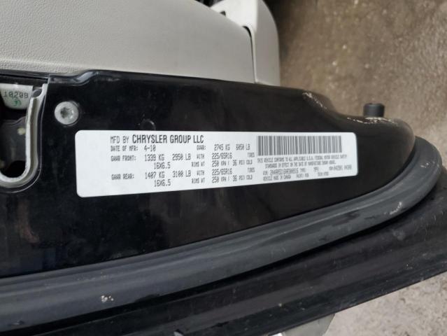 2A4RR5D16AR300916 - 2010 CHRYSLER TOWN & COU TOURING BLACK photo 13