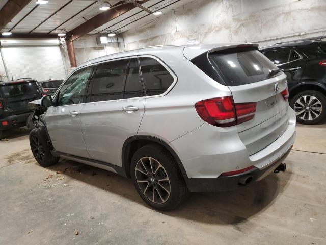 5UXKR0C34H0X78137 - 2017 BMW X5 XDRIVE35I SILVER photo 2