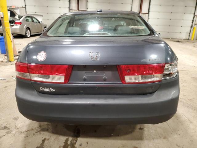 1HGCM56804A006037 - 2004 HONDA ACCORD EX GRAY photo 6