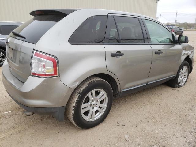 2FMDK36C68BA90985 - 2008 FORD EDGE SE BEIGE photo 3