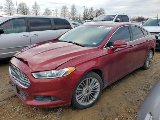 3FA6P0H97ER315710 - 2014 FORD FUSION SE RED photo 1