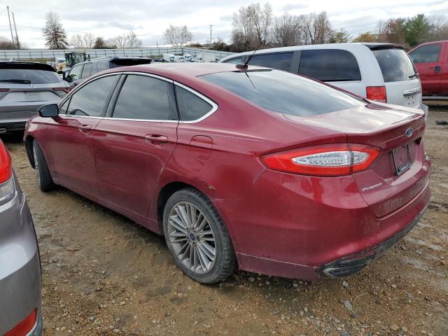 3FA6P0H97ER315710 - 2014 FORD FUSION SE RED photo 2