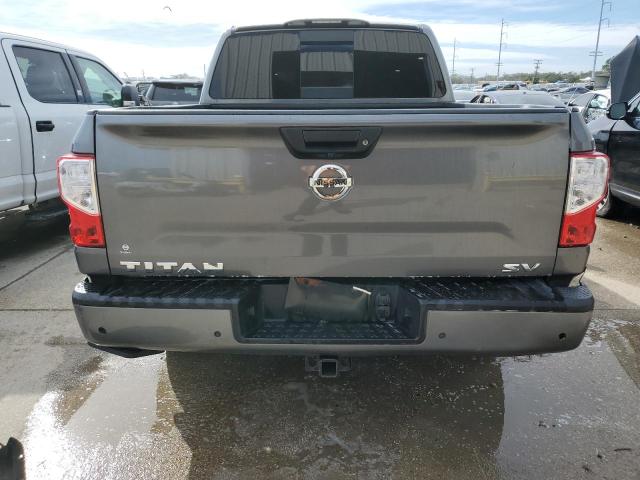 1N6AA1EEXMN516996 - 2021 NISSAN TITAN S GRAY photo 6