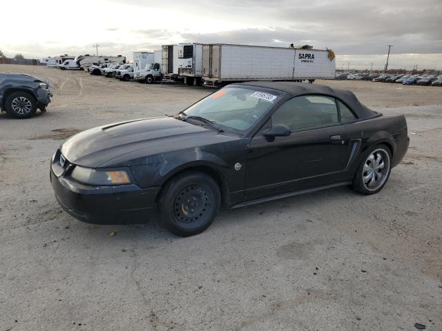 1FAFP44644F189479 - 2004 FORD MUSTANG BLACK photo 1