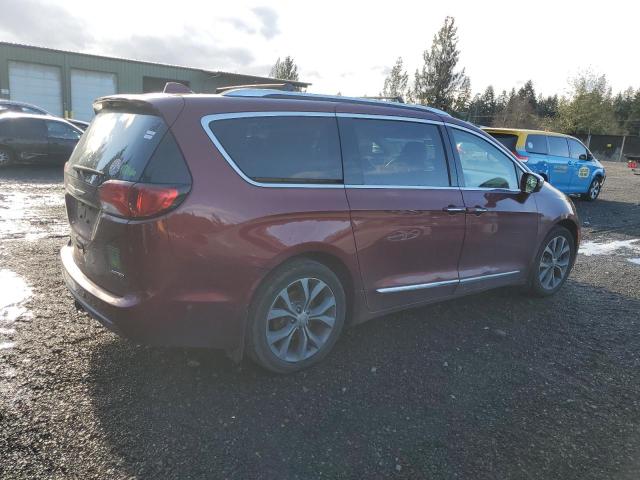 2C4RC1GG7HR643034 - 2017 CHRYSLER PACIFICA LIMITED BURGUNDY photo 3