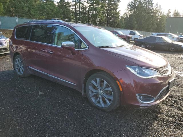 2C4RC1GG7HR643034 - 2017 CHRYSLER PACIFICA LIMITED BURGUNDY photo 4