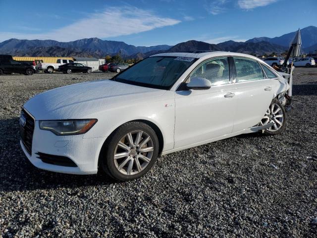 WAUGGAFC1DN029157 - 2013 AUDI A6 PREMIUM PLUS WHITE photo 1