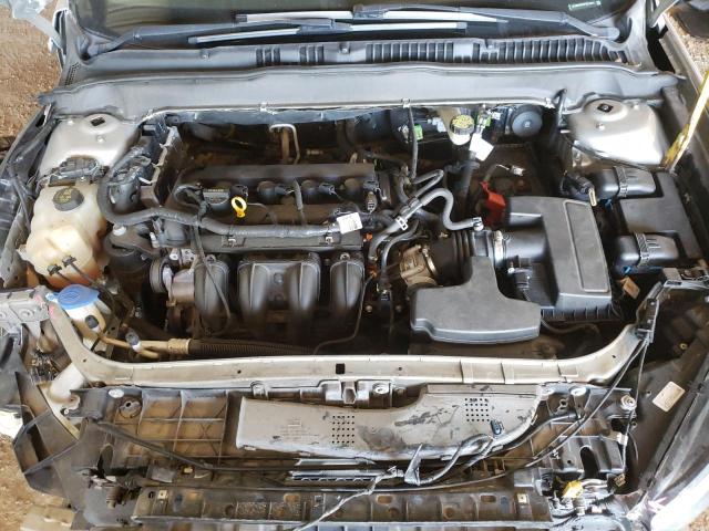 3FA6P0G76FR213221 - 2015 FORD FUSION S TAN photo 11