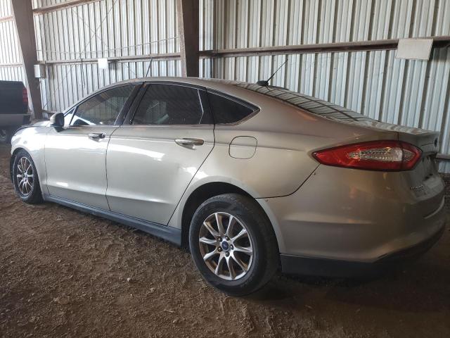 3FA6P0G76FR213221 - 2015 FORD FUSION S TAN photo 2